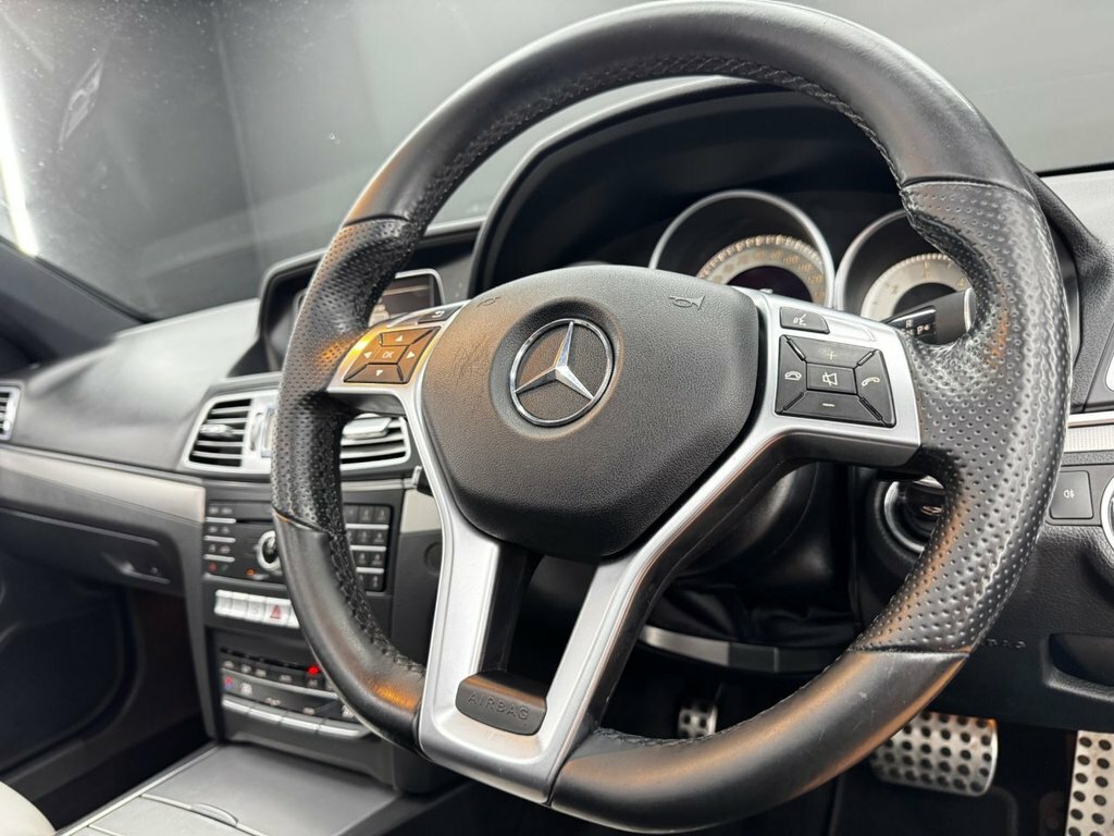 Mercedes-Benz E Class Coupe 3.0 E350d V6 Amg Line Edition Premium G-tr White #36