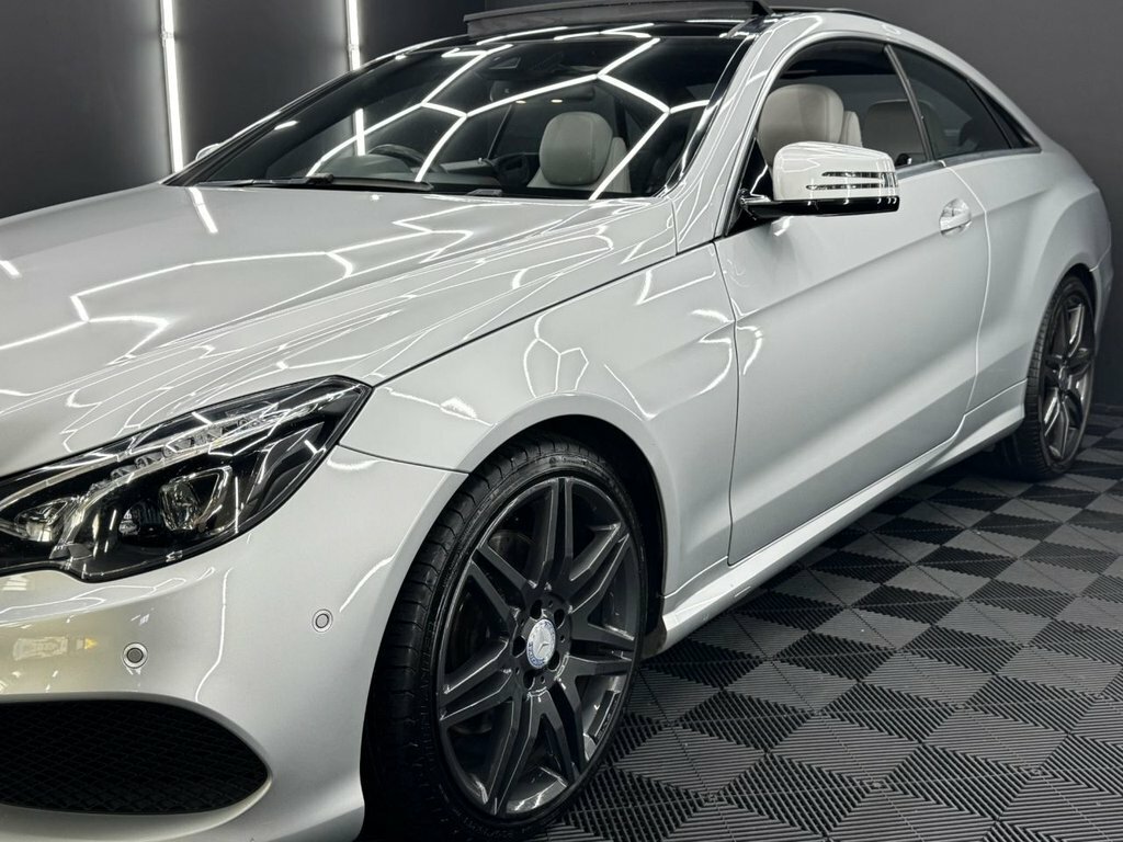 Mercedes-Benz E Class Coupe 3.0 E350d V6 Amg Line Edition Premium G-tr White #10