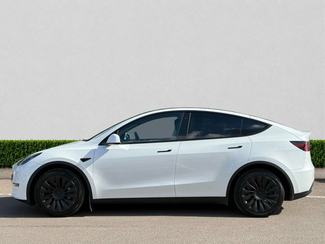 Tesla Model Y Dual Motor Long Range Suv 4Wde White #4