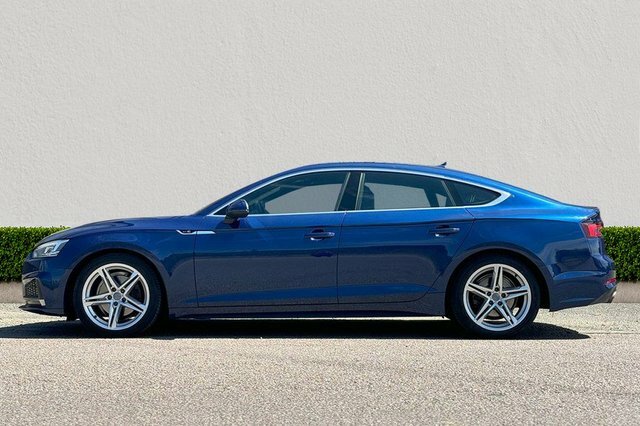 Audi A5 2.0 Tfsi S Line Sportback S Tronic Euro Blue #4