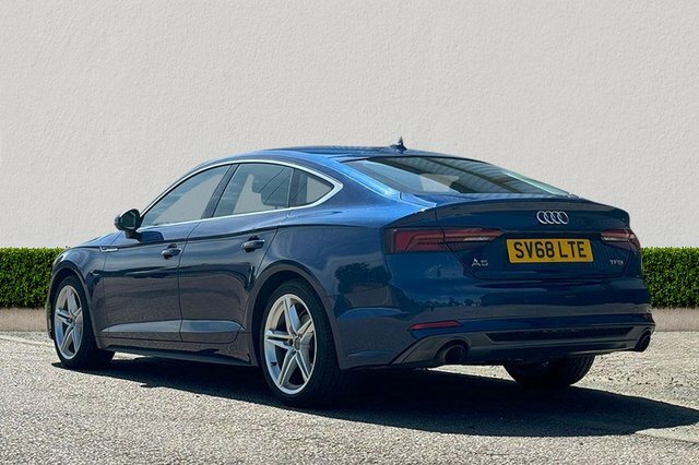 Audi A5 2.0 Tfsi S Line Sportback S Tronic Euro Blue #5