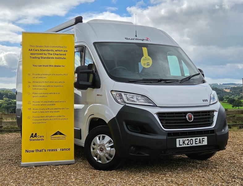 Fiat Ducato Sunlight 600 White #2