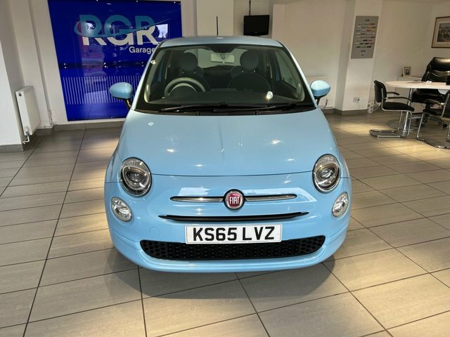 Fiat 500 Eco Pop Star Hatchback Blue #2