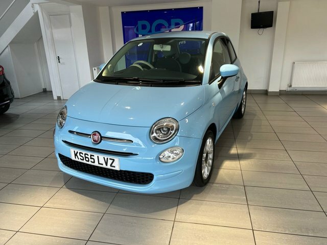 Fiat 500 Eco Pop Star Hatchback Blue #3