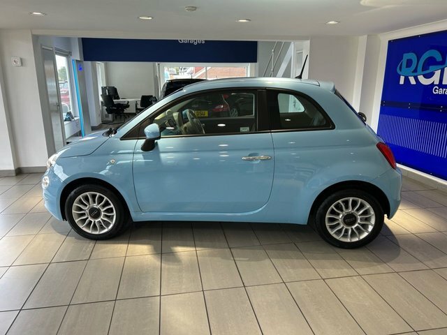 Fiat 500 Eco Pop Star Hatchback Blue #5