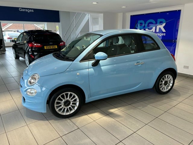Fiat 500 Eco Pop Star Hatchback Blue #4