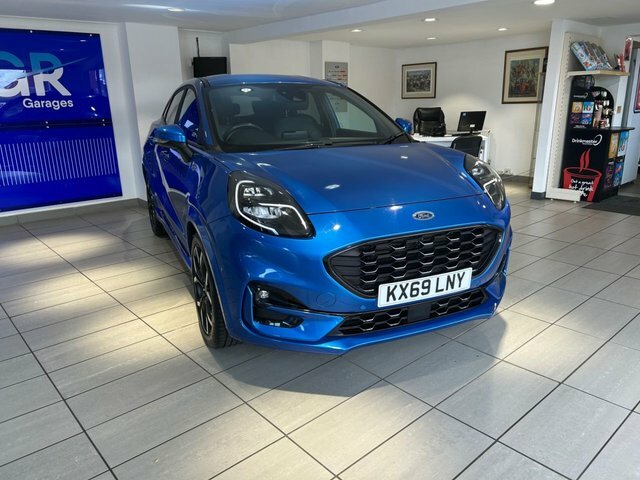 Ford Puma Ecoboost Mhev St-line X Blue