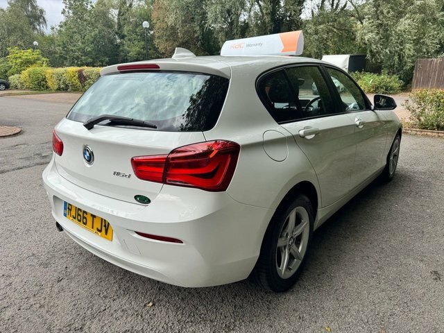 BMW 1 Series 116D Efficientdynamics Plus White #4