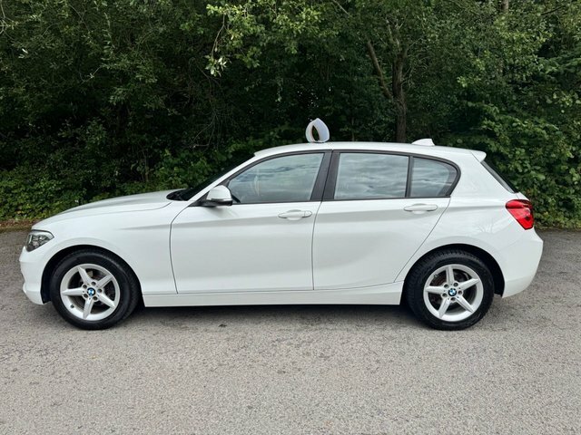 BMW 1 Series 116D Efficientdynamics Plus White #2