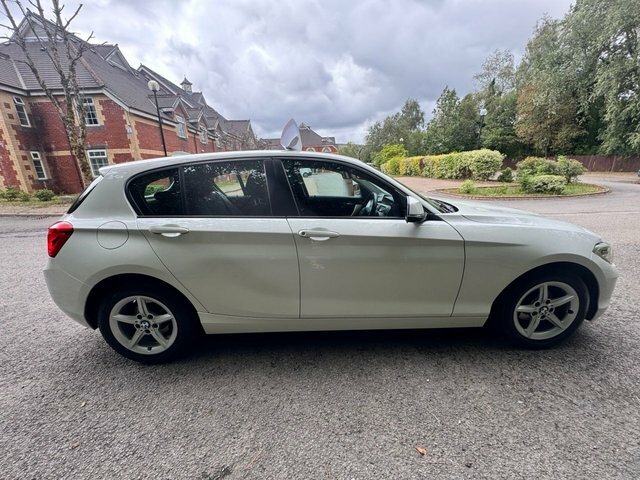 BMW 1 Series 116D Efficientdynamics Plus White #5