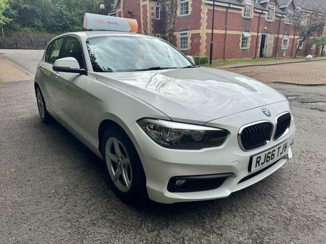 BMW 1 Series 116D Efficientdynamics Plus White #6