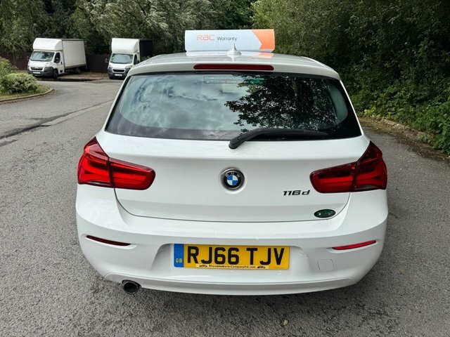 BMW 1 Series 116D Efficientdynamics Plus White #8