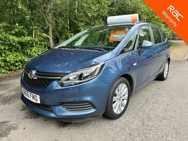 Vauxhall Zafira Tourer Zafira Tourer Design T Blue