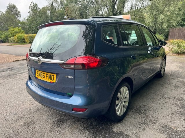 Vauxhall Zafira Tourer Zafira Tourer Design T Blue #4