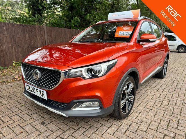 MG ZS Suv Orange