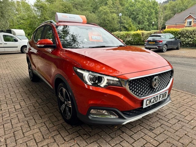 MG ZS Suv Orange #4