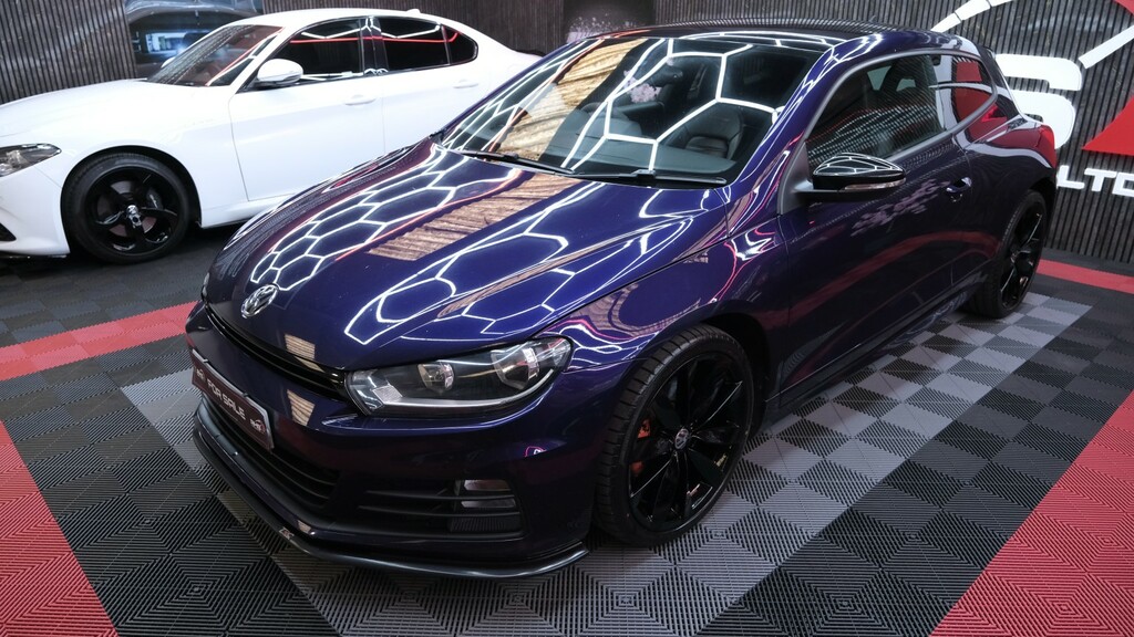 Volkswagen Scirocco Hatchback 2.0 Tdi Bluemotion Tech R-line Black Edi Purple #5