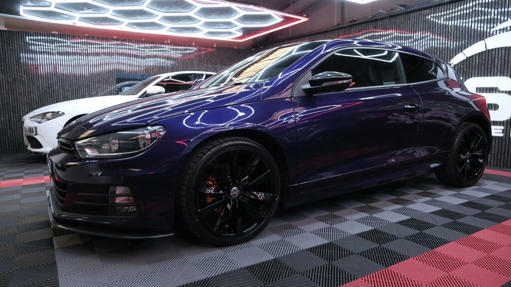 Volkswagen Scirocco Hatchback 2.0 Tdi Bluemotion Tech R-line Black Edi Purple #6