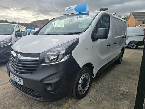 Vauxhall Vivaro L1h1 2900 Cdti White #3