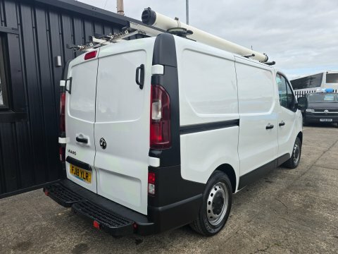 Vauxhall Vivaro L1h1 2900 Cdti White #6