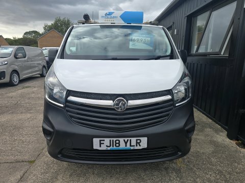 Vauxhall Vivaro L1h1 2900 Cdti White #2