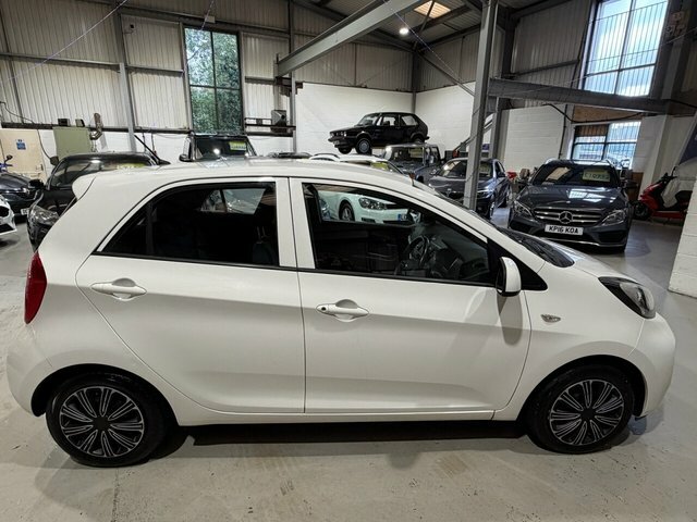 Kia Picanto 2017 1.0 1 Air Hatchback Euro 6 White #2