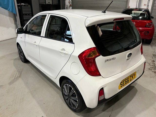 Kia Picanto 2017 1.0 1 Air Hatchback Euro 6 White #5