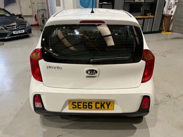 Kia Picanto 2017 1.0 1 Air Hatchback Euro 6 White #4