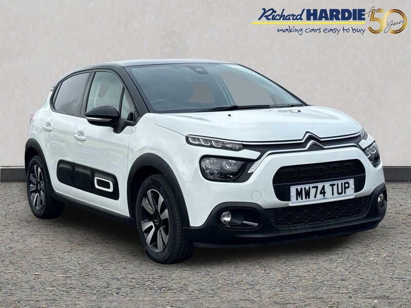 Citroen C3 1.2 Puretech Plus Euro 6 Ss MW74TUP White