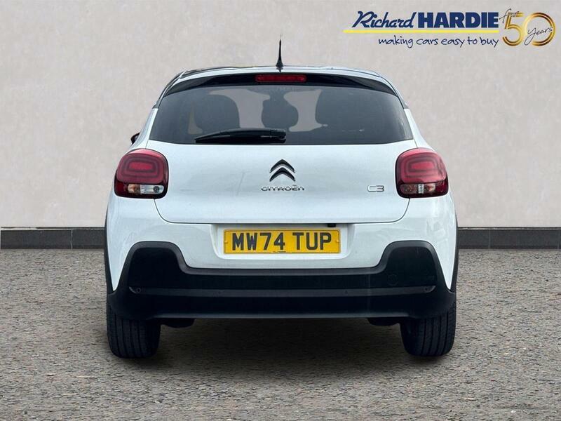 Citroen C3 1.2 Puretech Plus Euro 6 Ss MW74TUP White #6