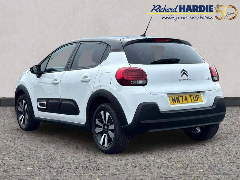 Citroen C3 1.2 Puretech Plus Euro 6 Ss MW74TUP White #2