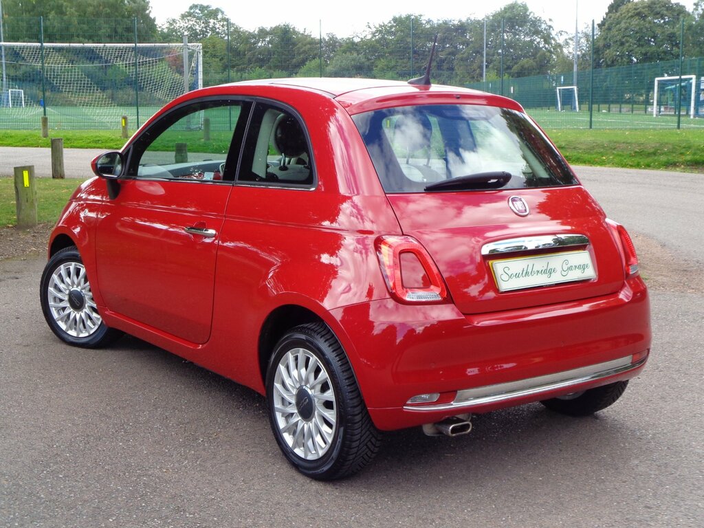 Fiat 500 1.2 Lounge 3-Door Red #4