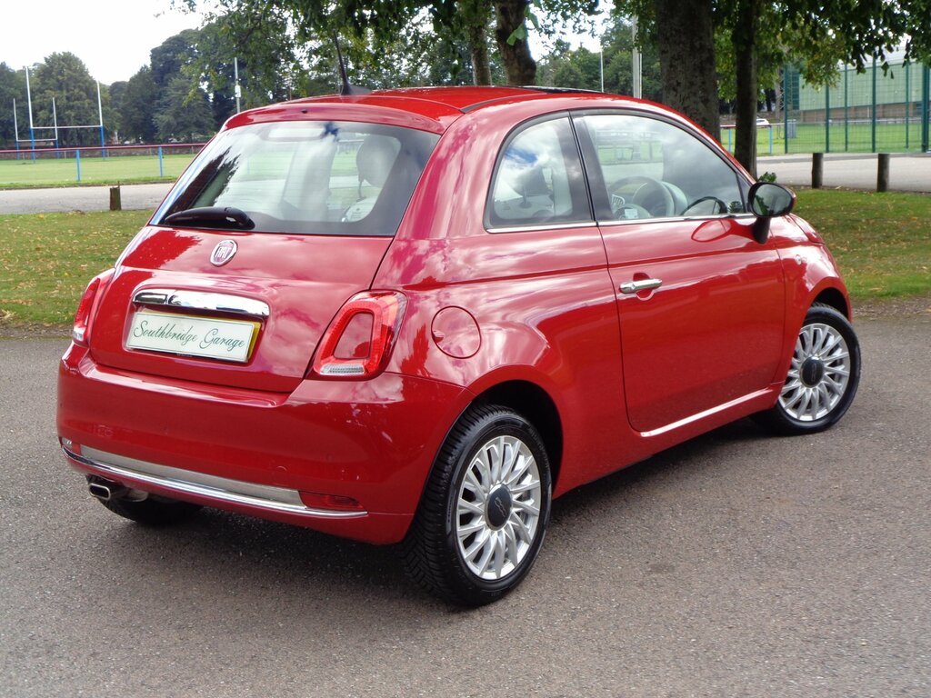 Fiat 500 1.2 Lounge 3-Door Red #3