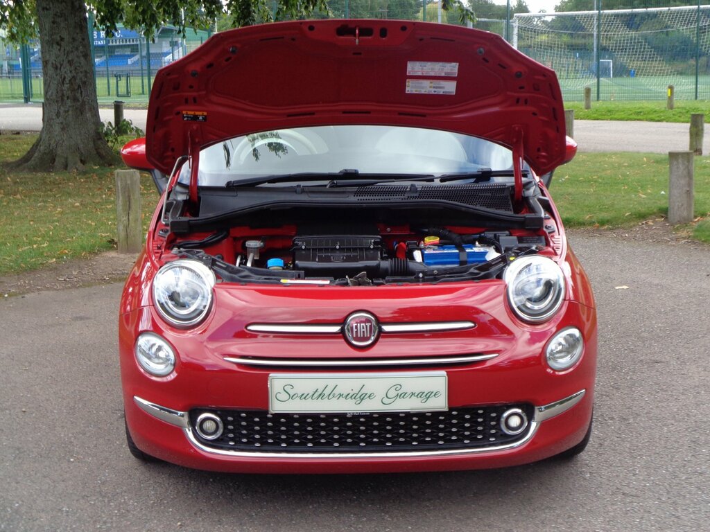 Fiat 500 1.2 Lounge 3-Door Red #6