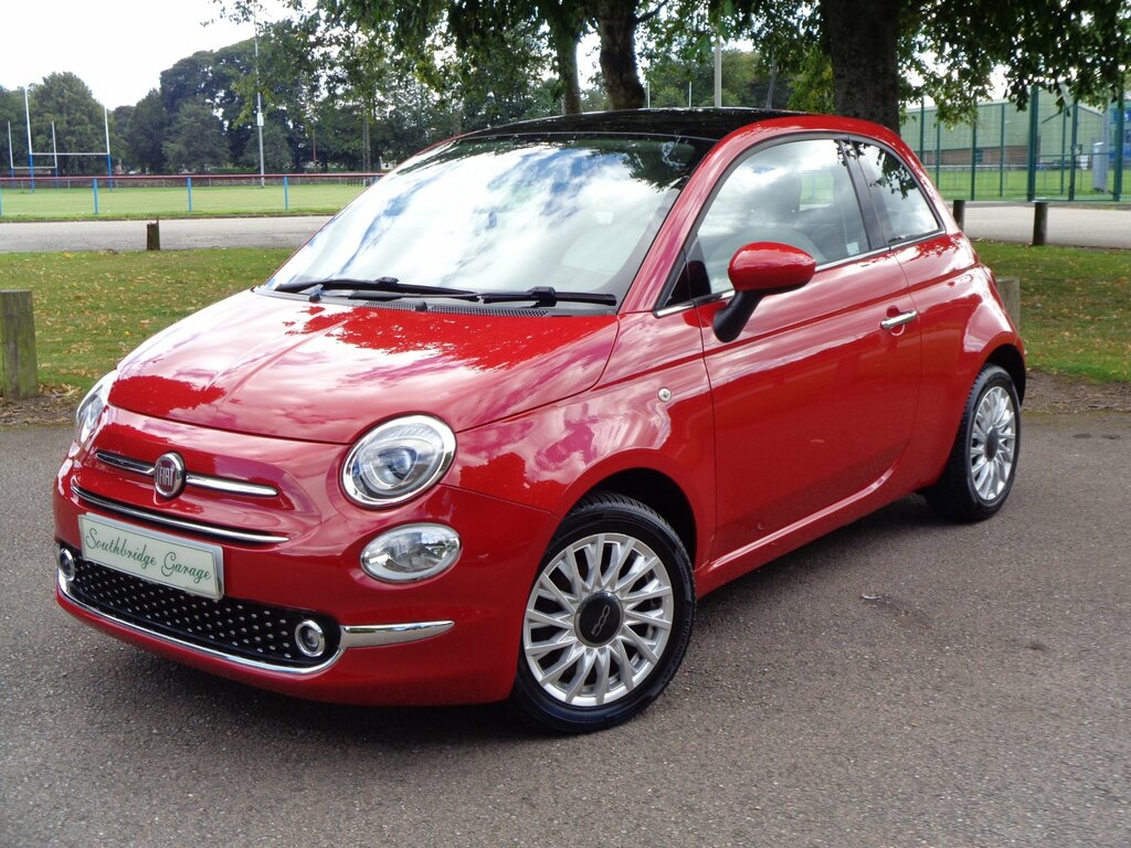 Fiat 500 1.2 Lounge 3-Door Red #2
