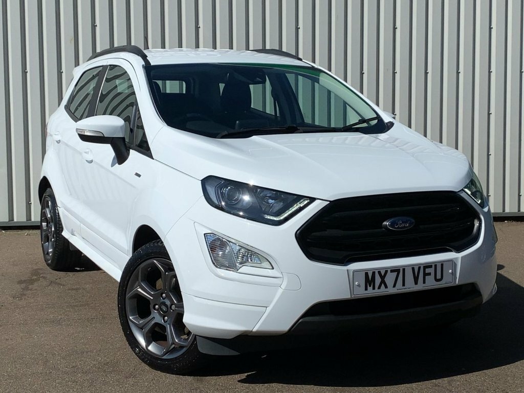 Ford Ecosport 2021 1.0T Ecoboost Gpf St-line Suv Manu White