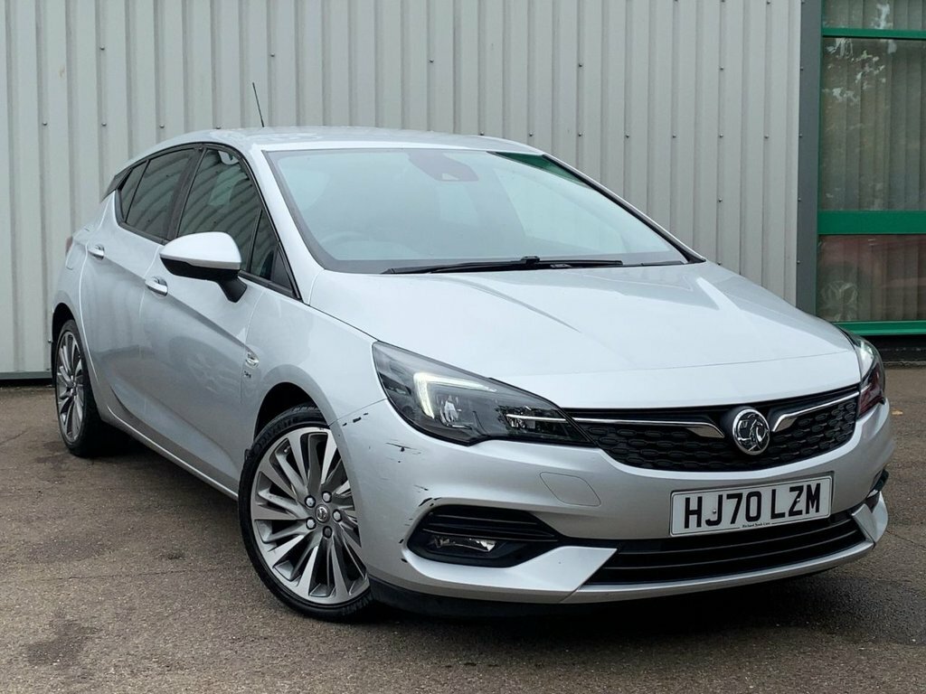 Vauxhall Astra 2020 1.2 Turbo Sri VX Line Nav Hatchback Petro Silver