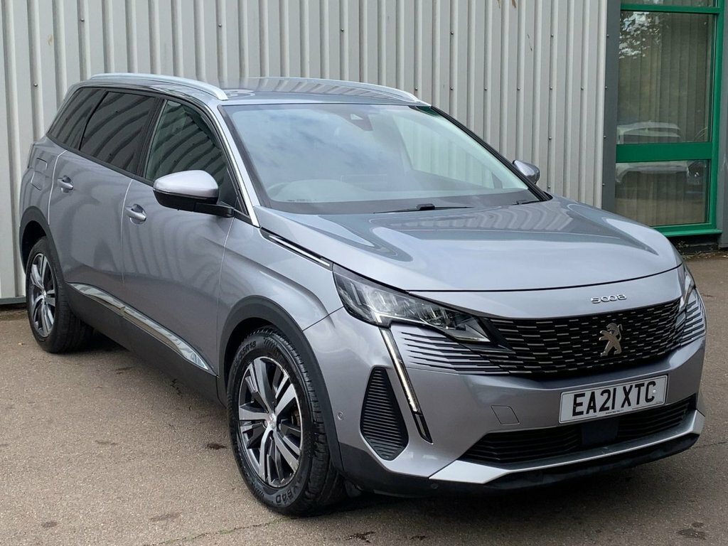 Peugeot 5008 2021 1.5 Bluehdi Allure Premium Suv Eat Grey #3