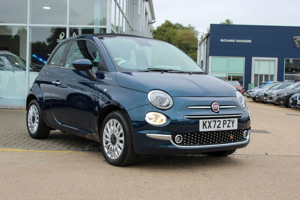 Fiat 500C 1.0 Mhev Dolcevita Euro 6 Ss Blue