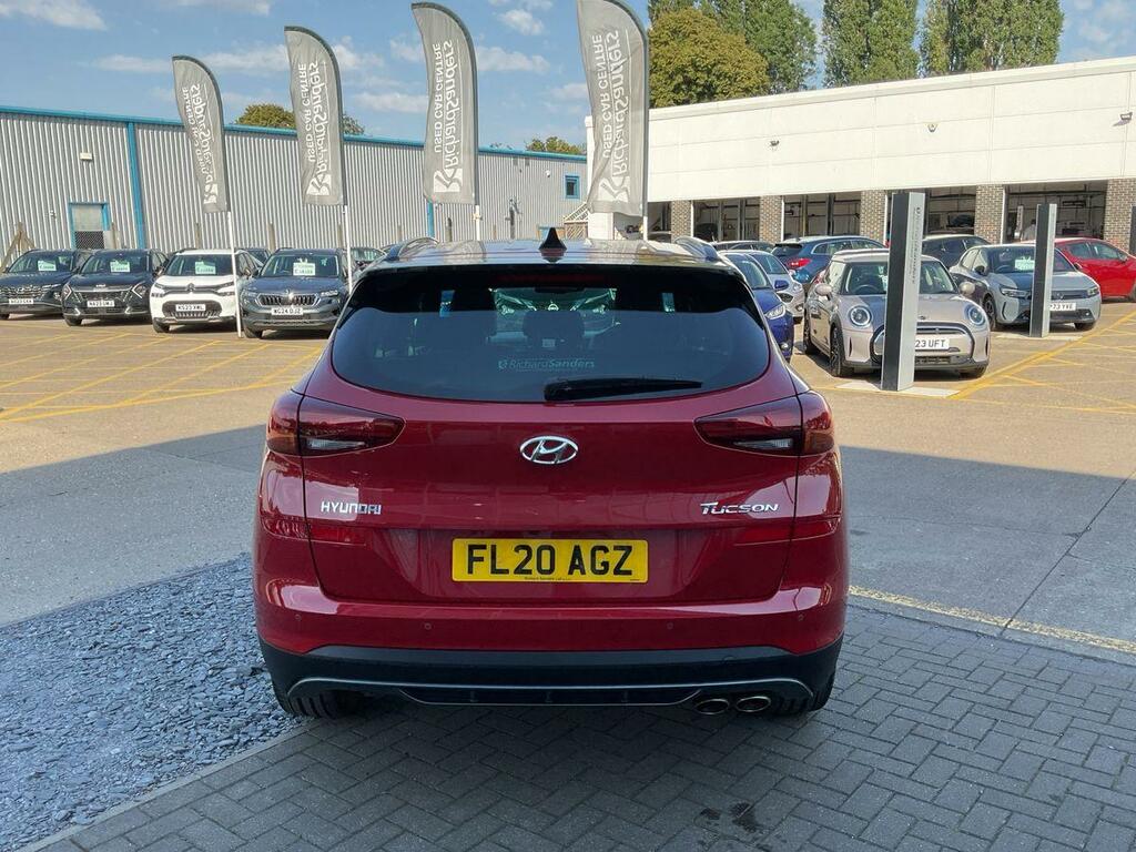 Hyundai Tucson 1.6 T-gdi N Line Suv Dct Euro 6 Ss Red #4