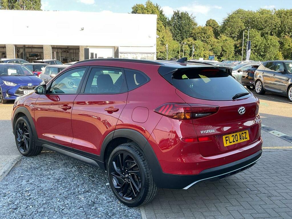 Hyundai Tucson 1.6 T-gdi N Line Suv Dct Euro 6 Ss Red #5