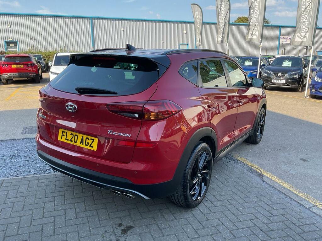 Hyundai Tucson 1.6 T-gdi N Line Suv Dct Euro 6 Ss Red #3