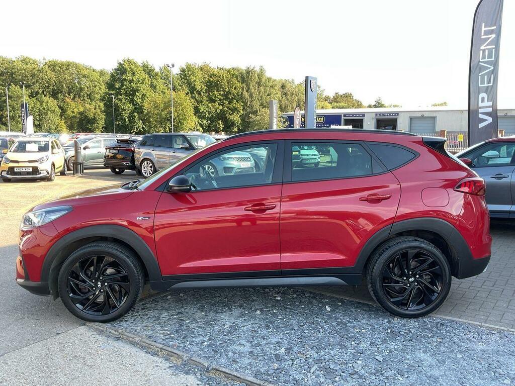 Hyundai Tucson 1.6 T-gdi N Line Suv Dct Euro 6 Ss Red #6