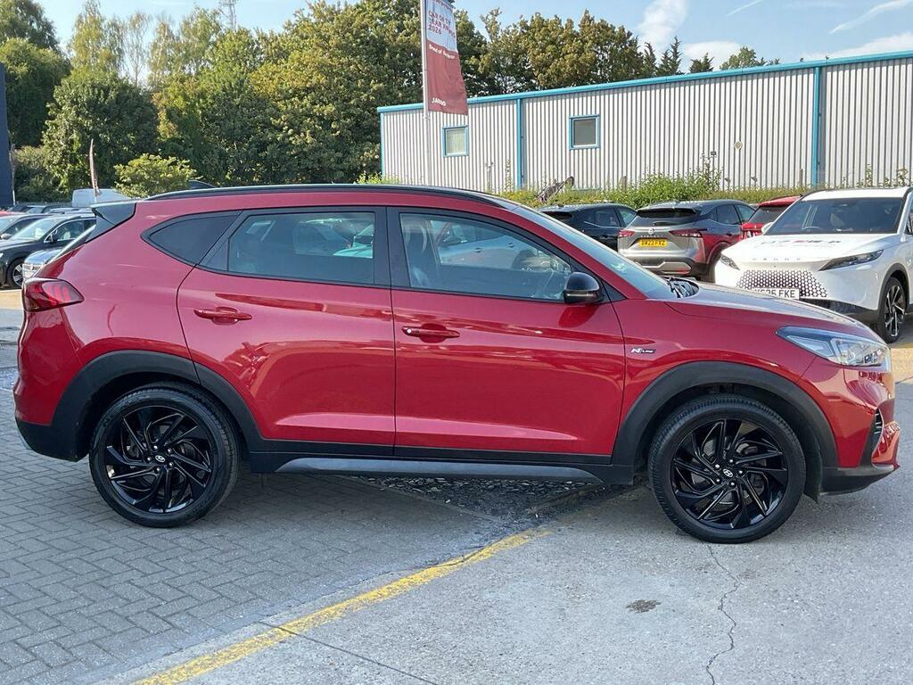 Hyundai Tucson 1.6 T-gdi N Line Suv Dct Euro 6 Ss Red #2