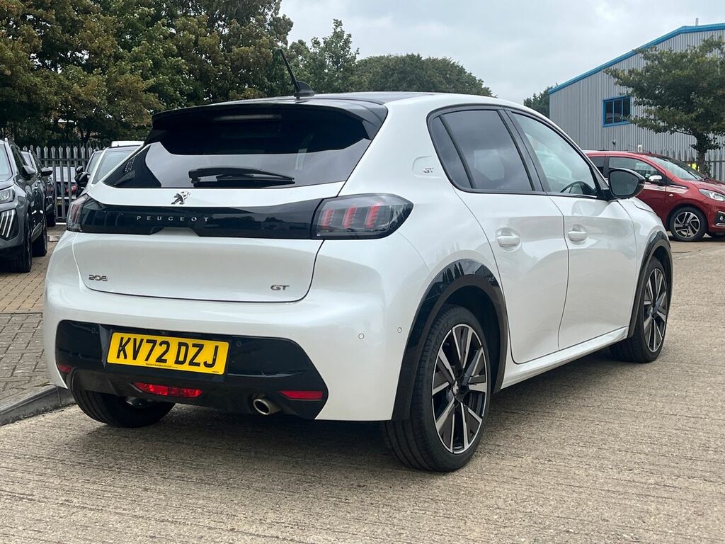 Peugeot 208 1.2 Puretech Gt Euro 6 Ss White #3