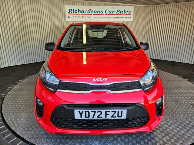 Kia Picanto Hatchback Red #9