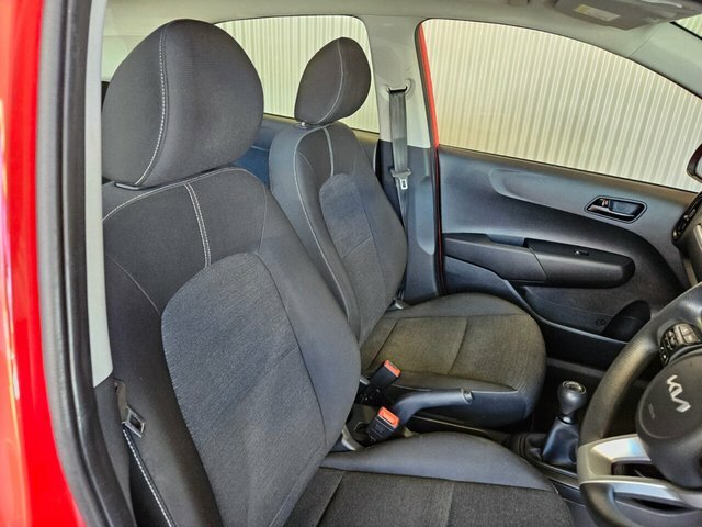Kia Picanto Hatchback Red #17