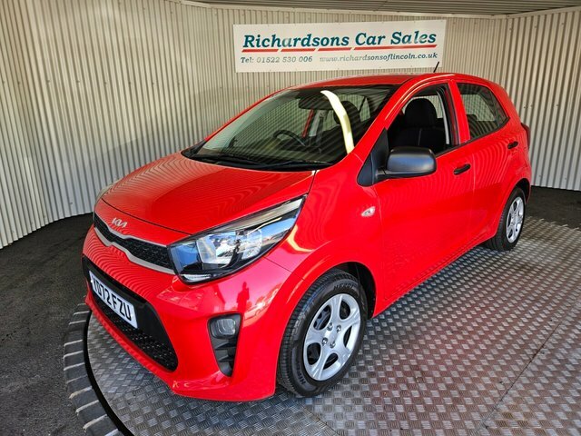 Kia Picanto Hatchback Red #8