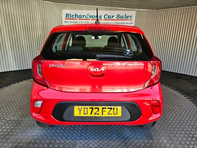 Kia Picanto 1.0 Dpi 1 Hatchback Euro 6 S S Red #4