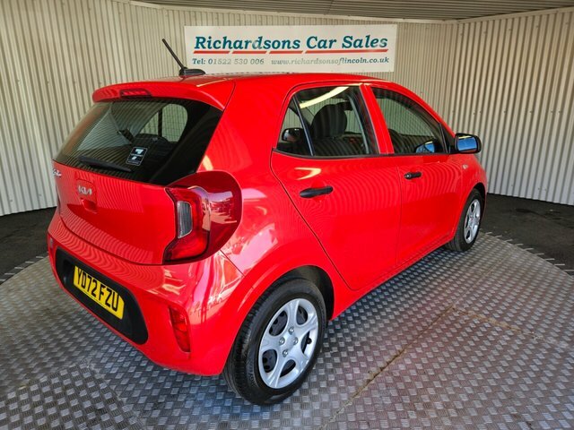 Kia Picanto 1.0 Dpi 1 Hatchback Euro 6 S S Red #3